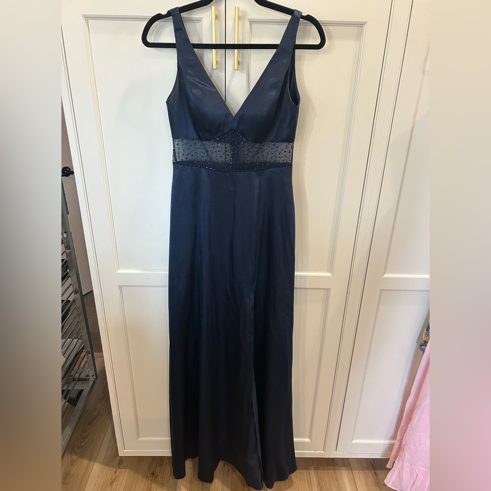 Navy Blue Gown